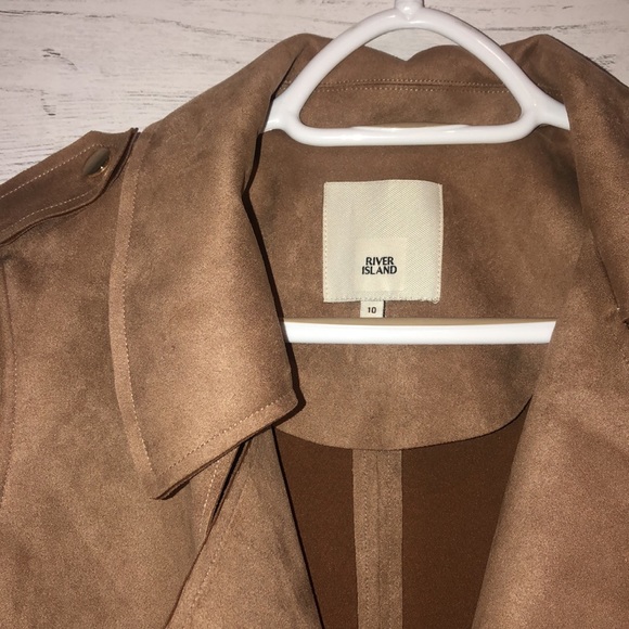 River Island Faux Suede Jacket - Picture 2 of 3